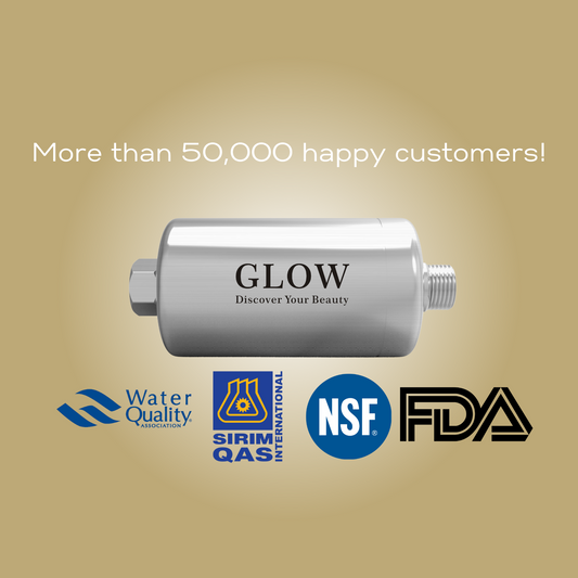 GLOW: Premium Shower Filter